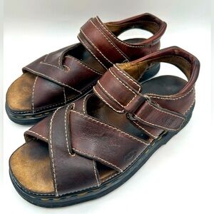 RARE Vintage Dr. Martens Sandals 9076 Women’s 12 Fisherman Chunky platform MIE